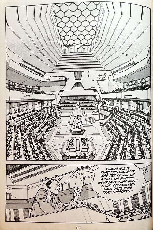 Akira Graphic Novel 3 extract page 1