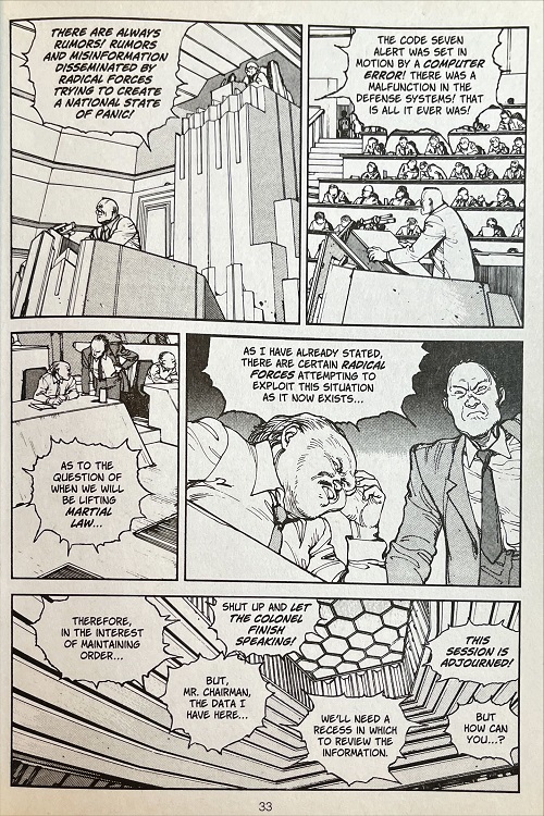 Akira Graphic Novel 3 extract page 2