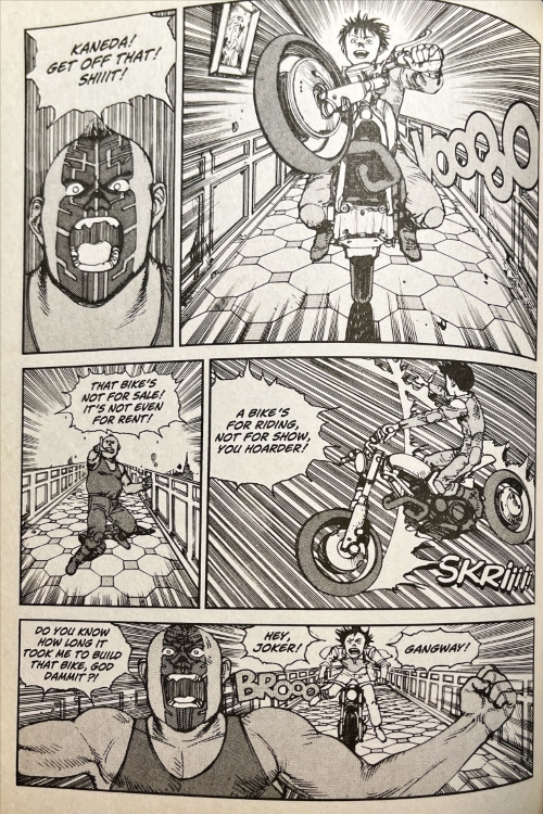 Akira Graphic Novel 5 extract page 3
