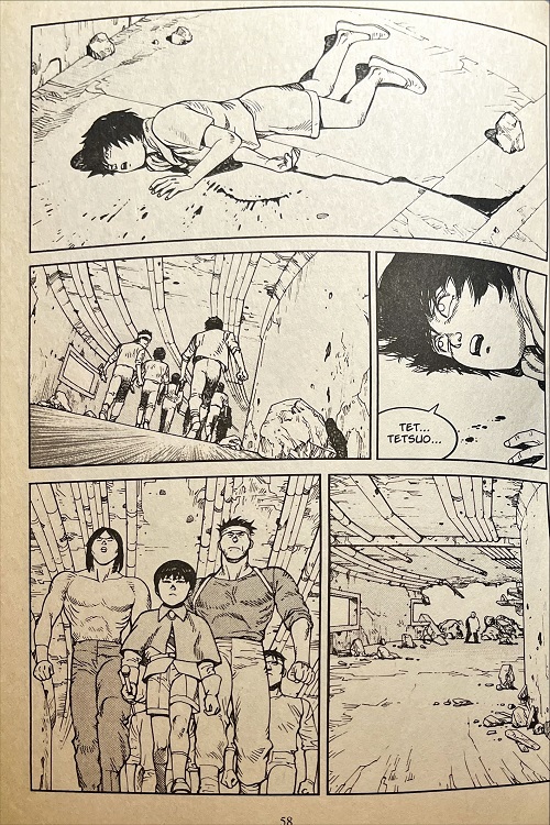 Akira Graphic Novel 6 extract page 2