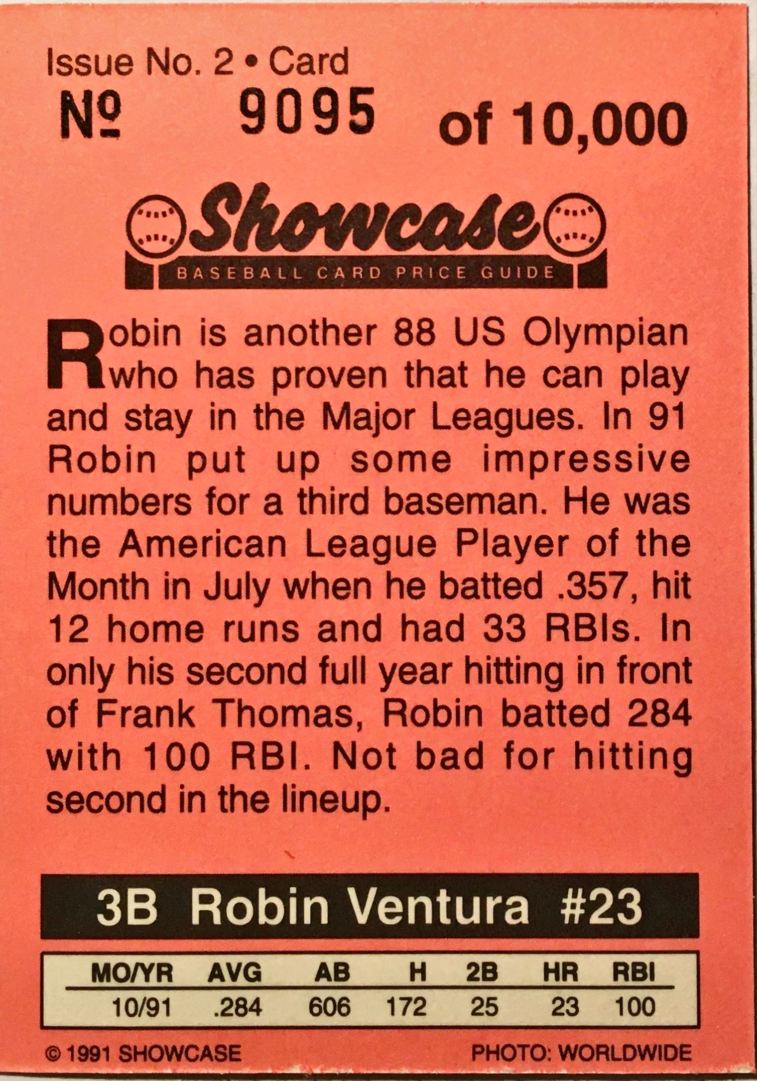 1991 Showcase Issue No 2 NNO back image