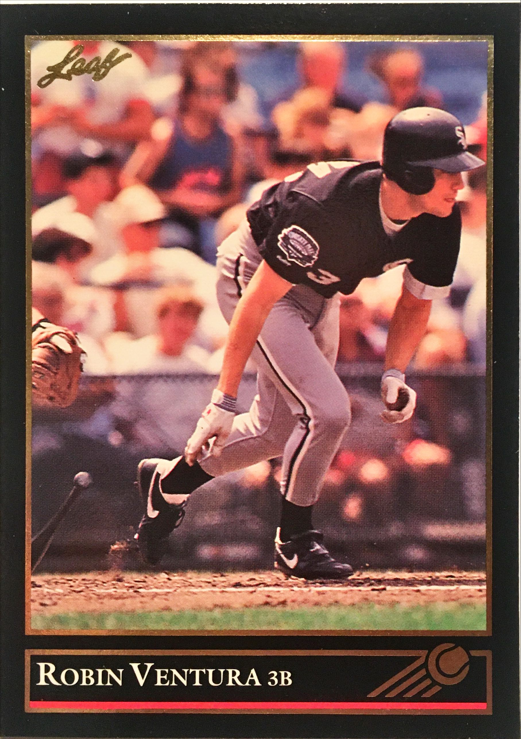 1992 Leaf Black Gold 17 front image