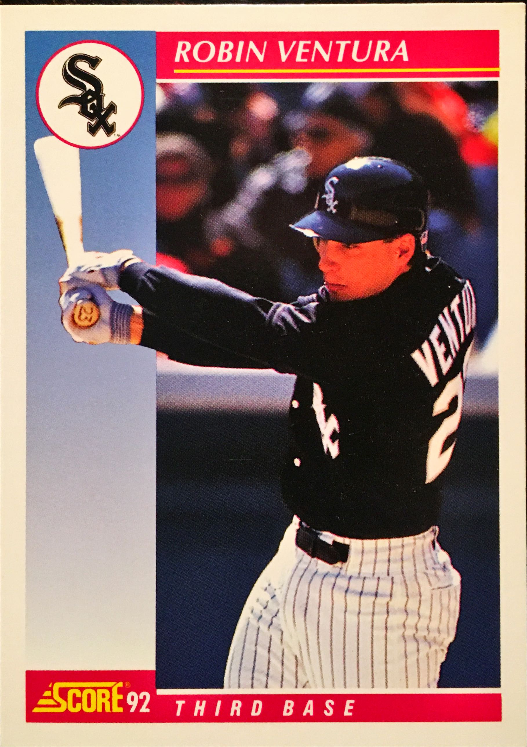 1992 Score  122 front image