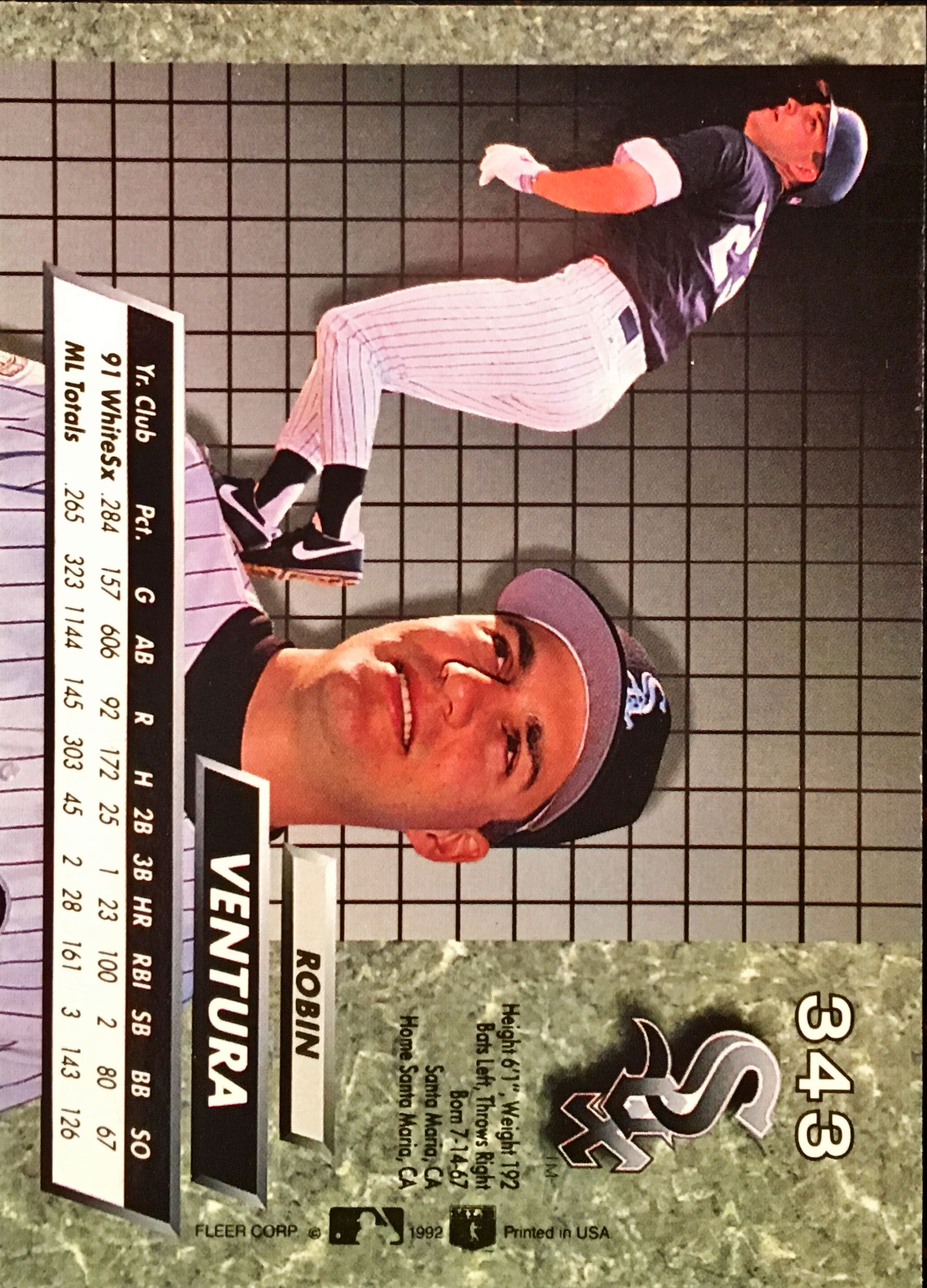 1992 Ultra  343 back image