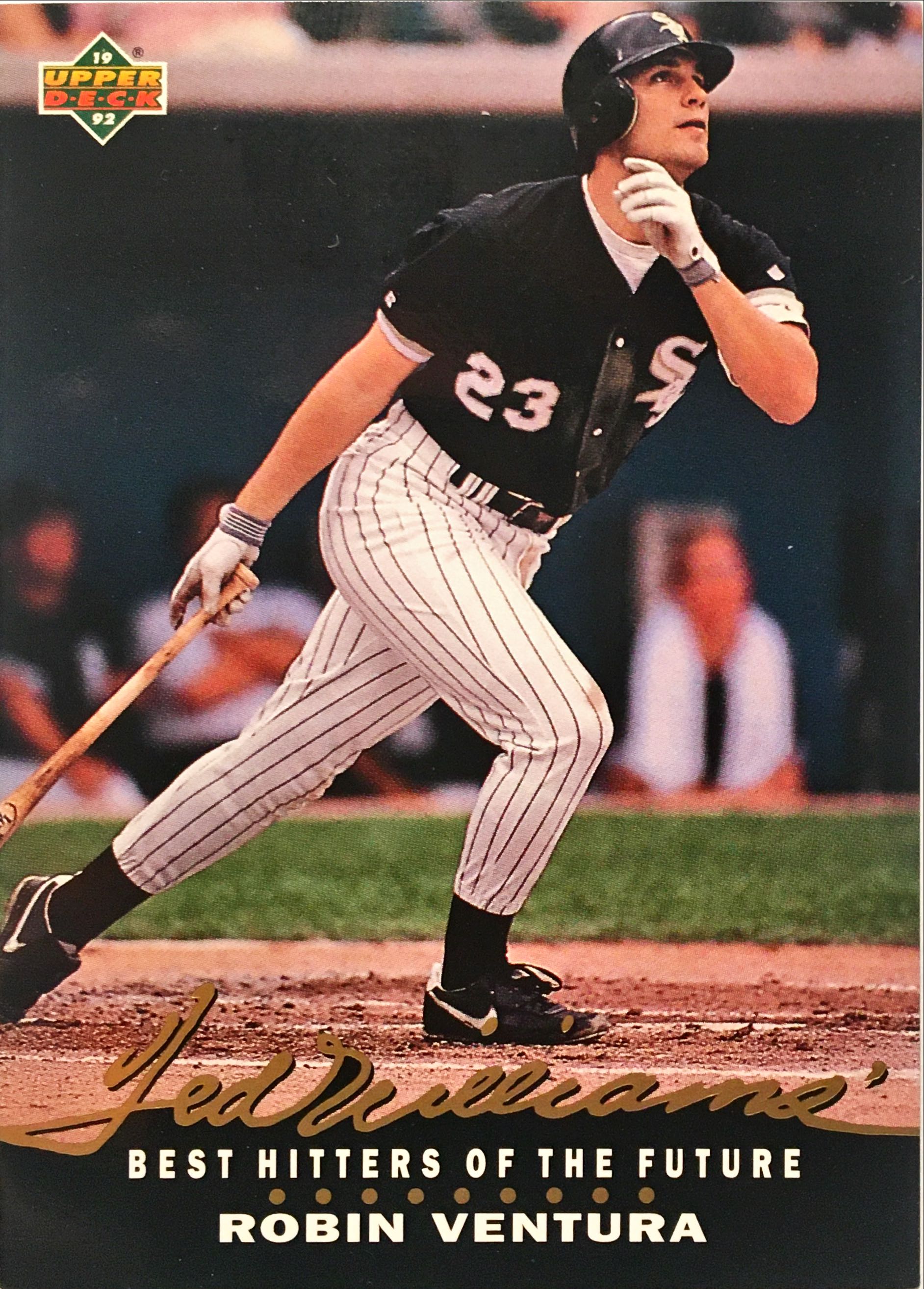 1992 Upper Deck Williams Best T20 front image