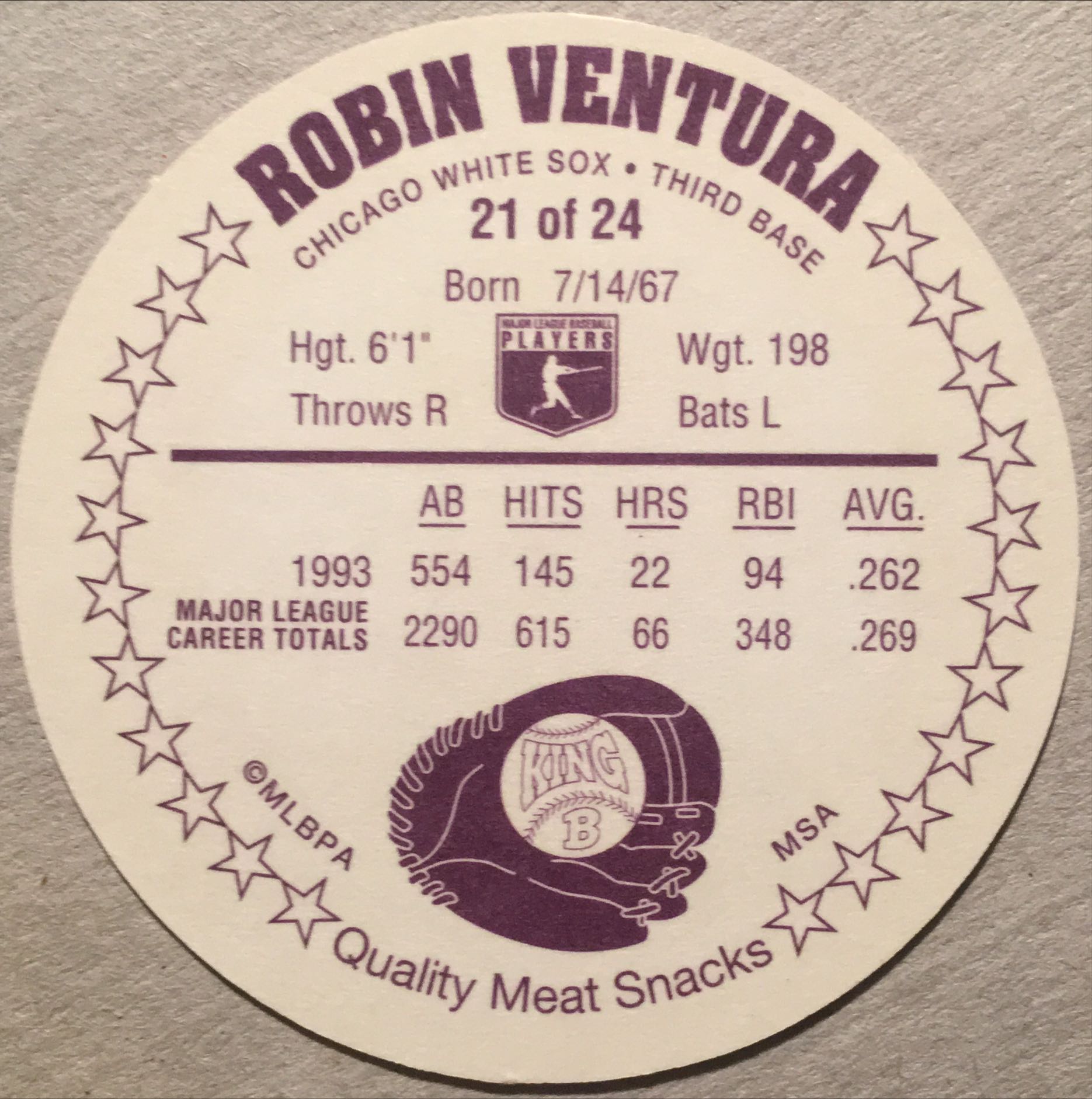 1994 King-B Discs 21 back image