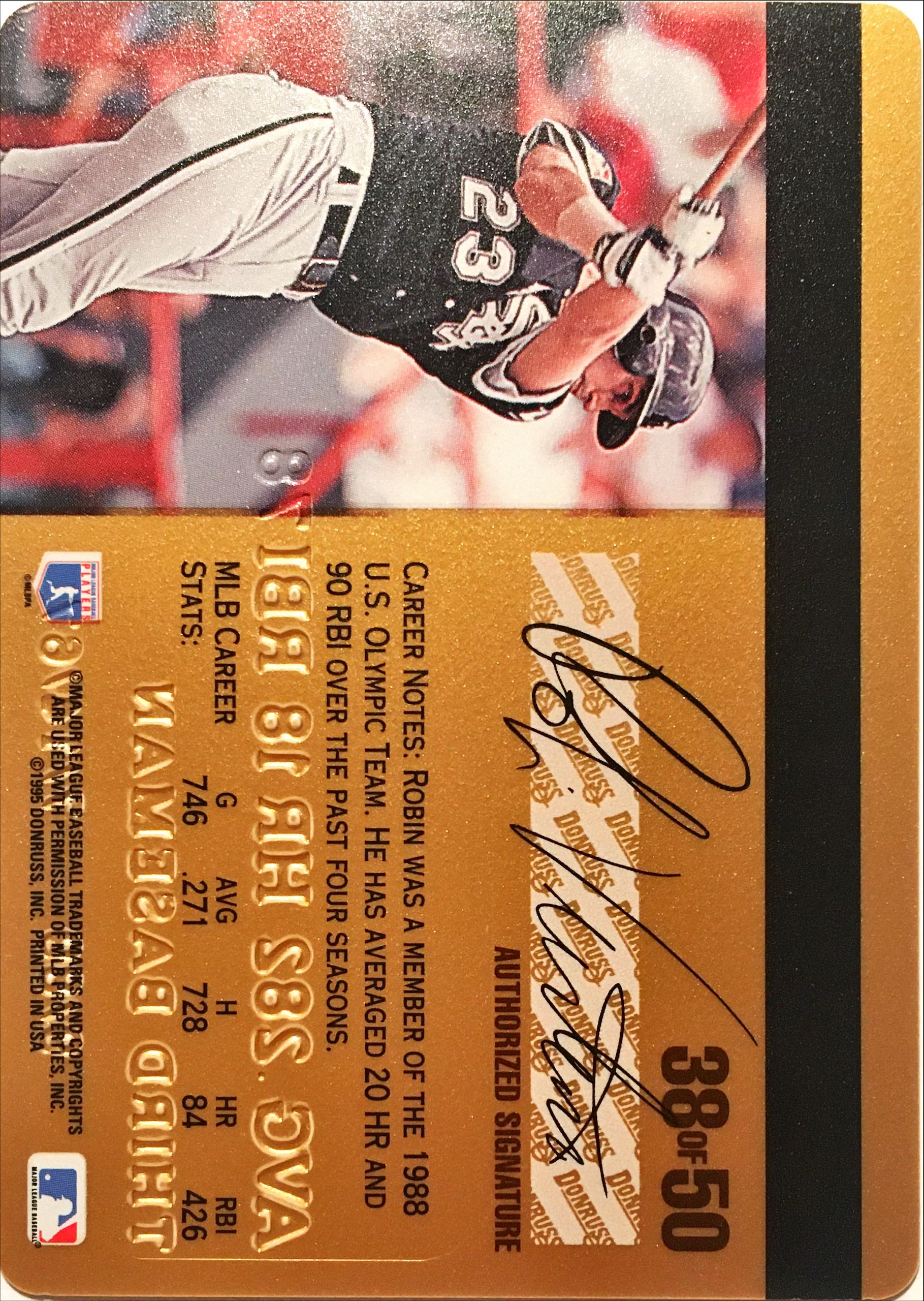 1995 Studio Gold Series 38 back image