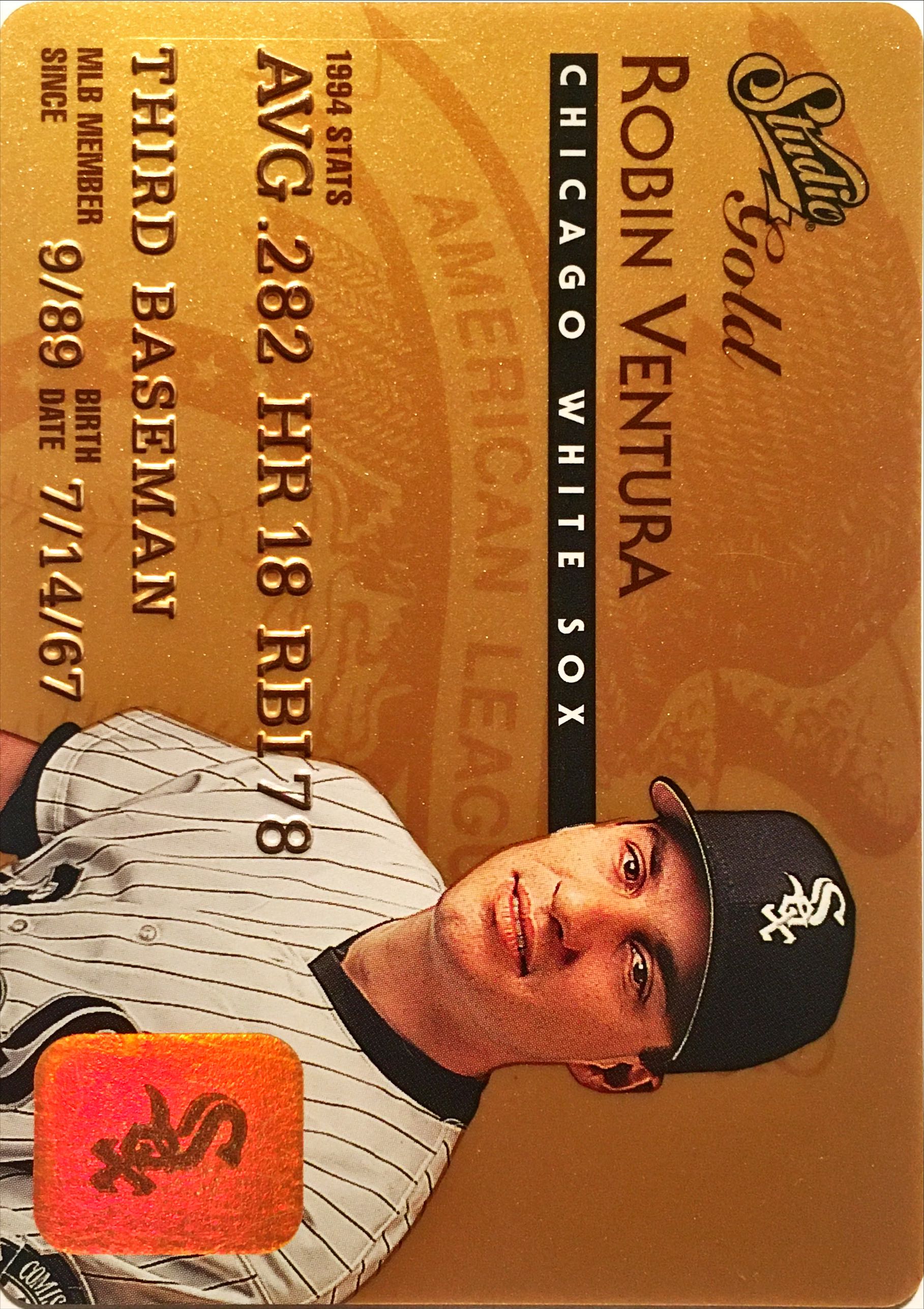 1995 Studio Gold Series 38 front image