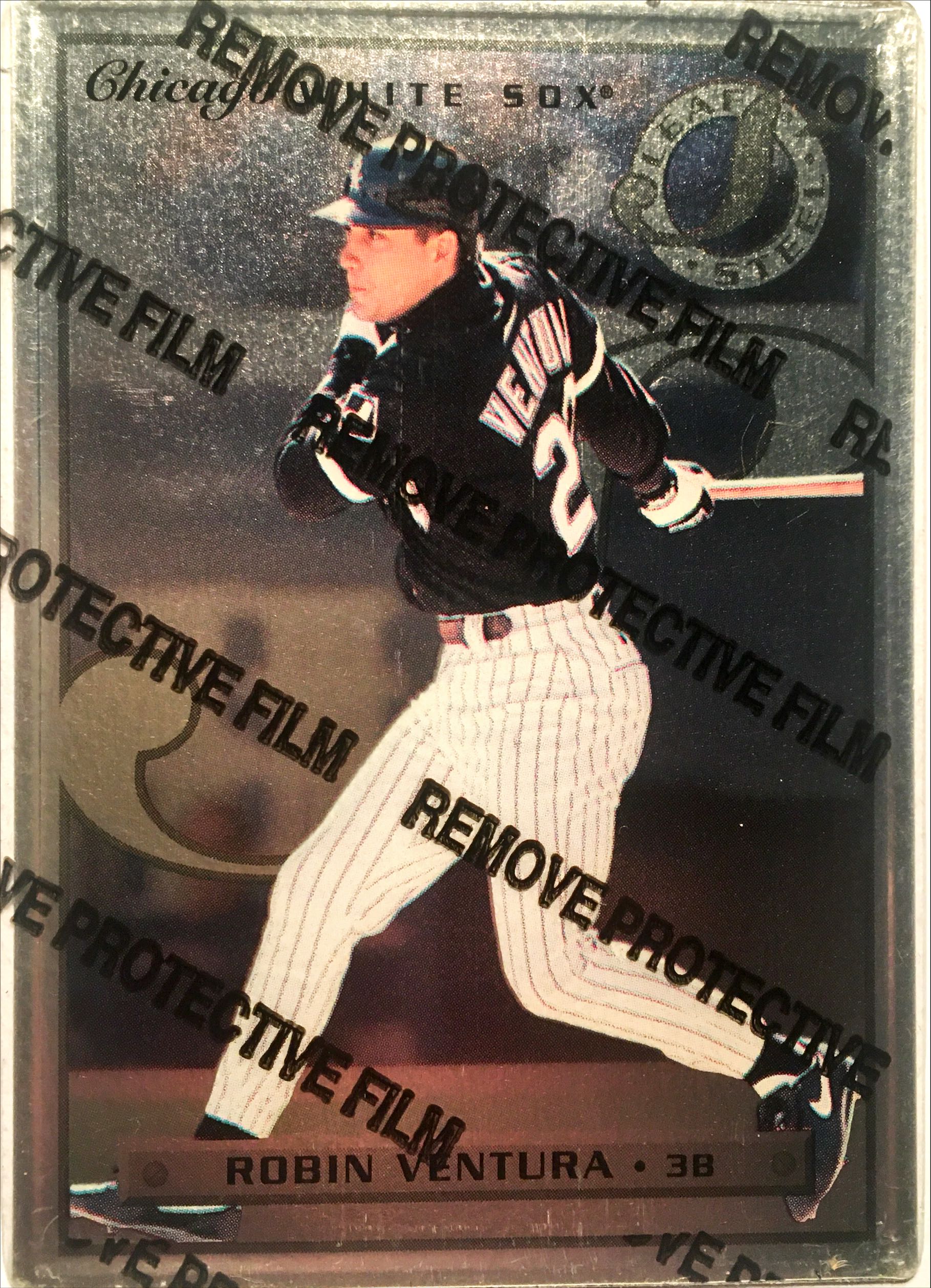 1996 Leaf Preferred Steel 23 front image