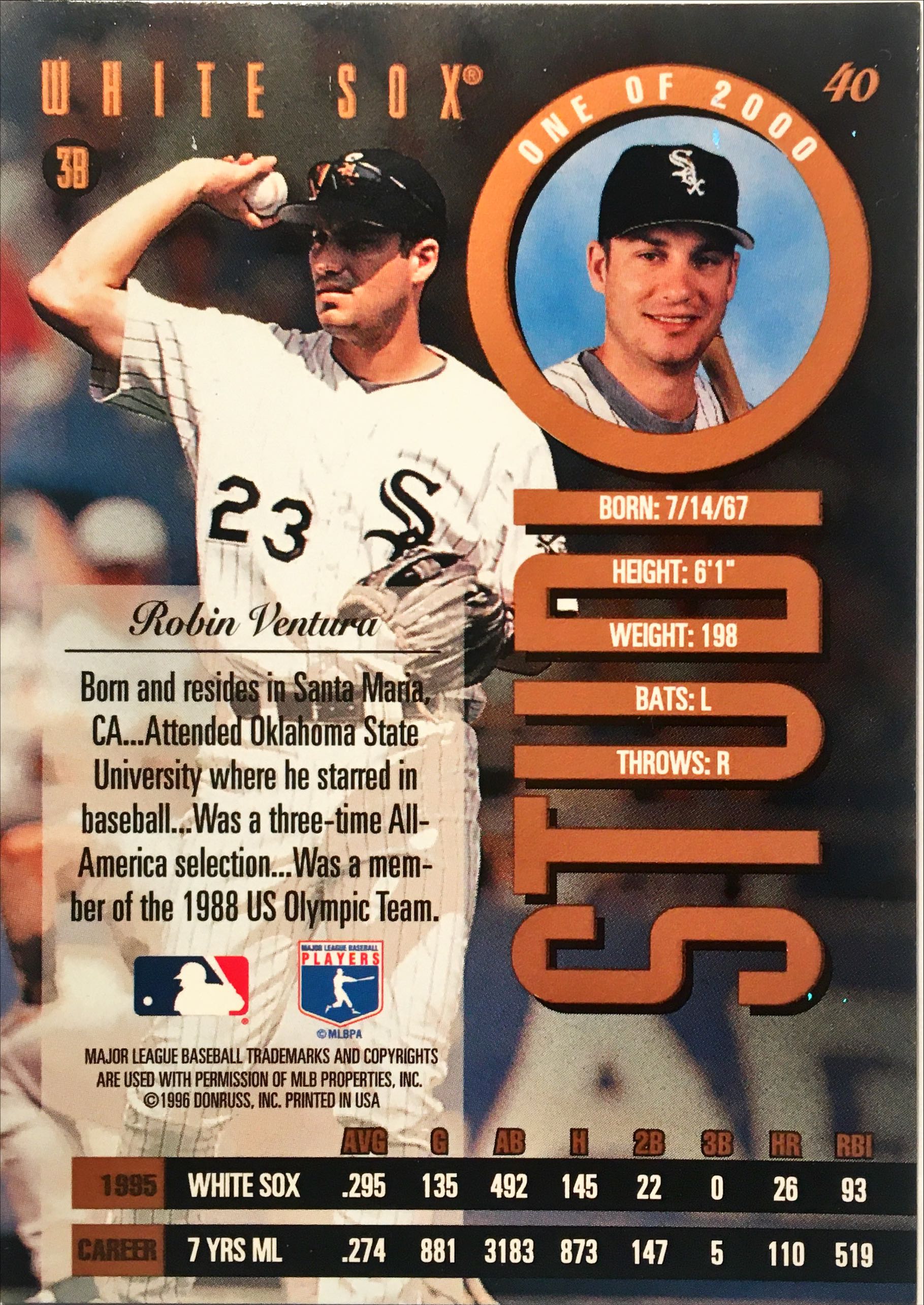 1996 Studio Bronze Press Proofs 40 back image