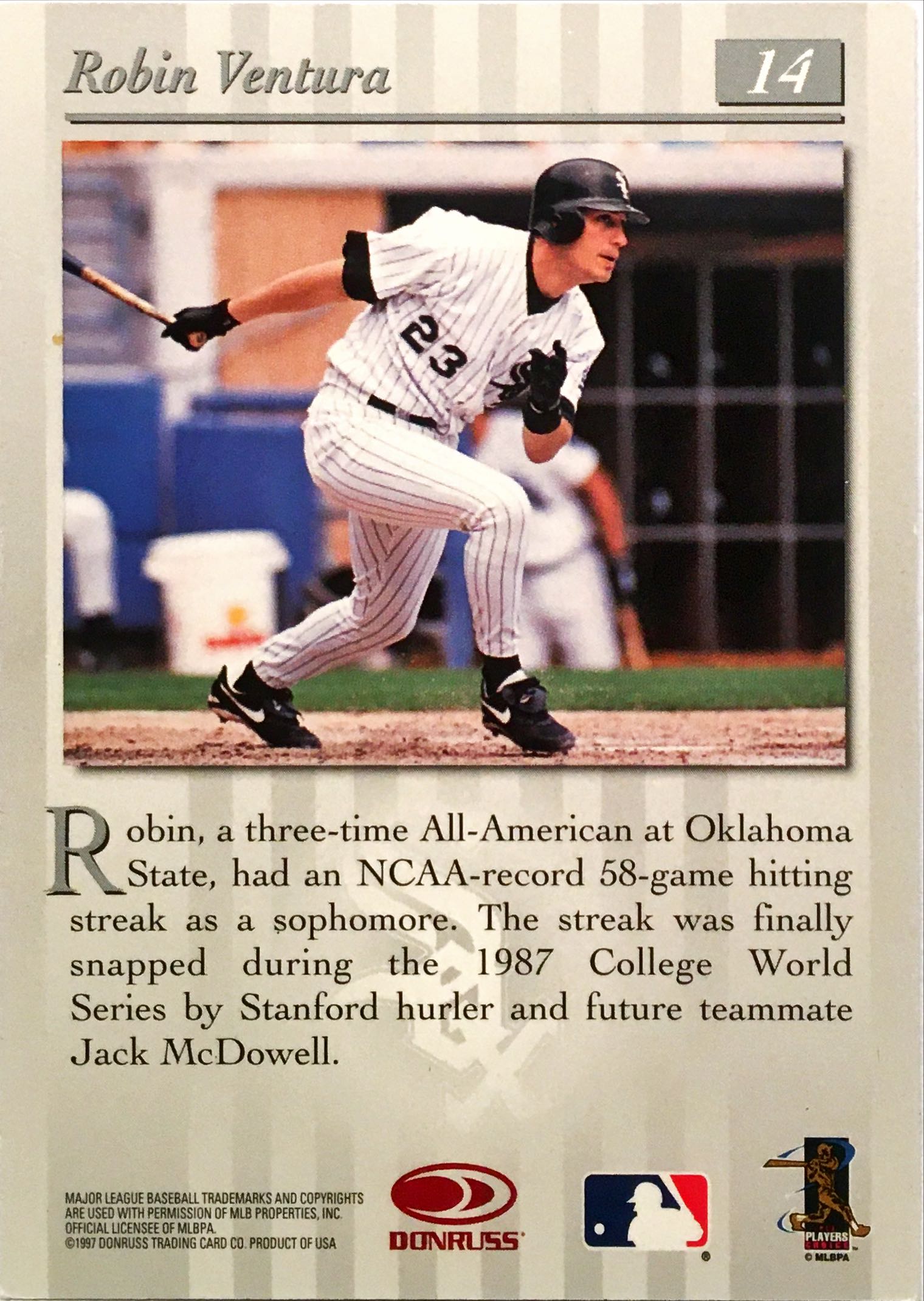 1997 Studio Gold Press Proofs 14 back image