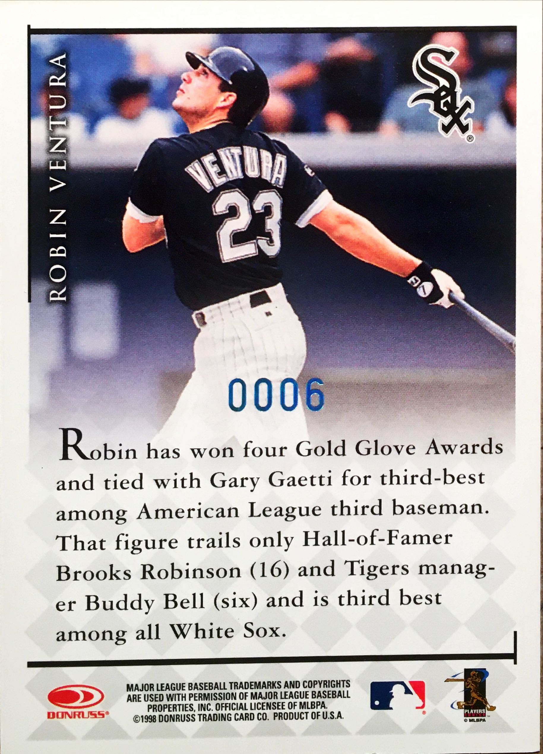 1998 Donruss Signature Autographs Millenium 114 back image