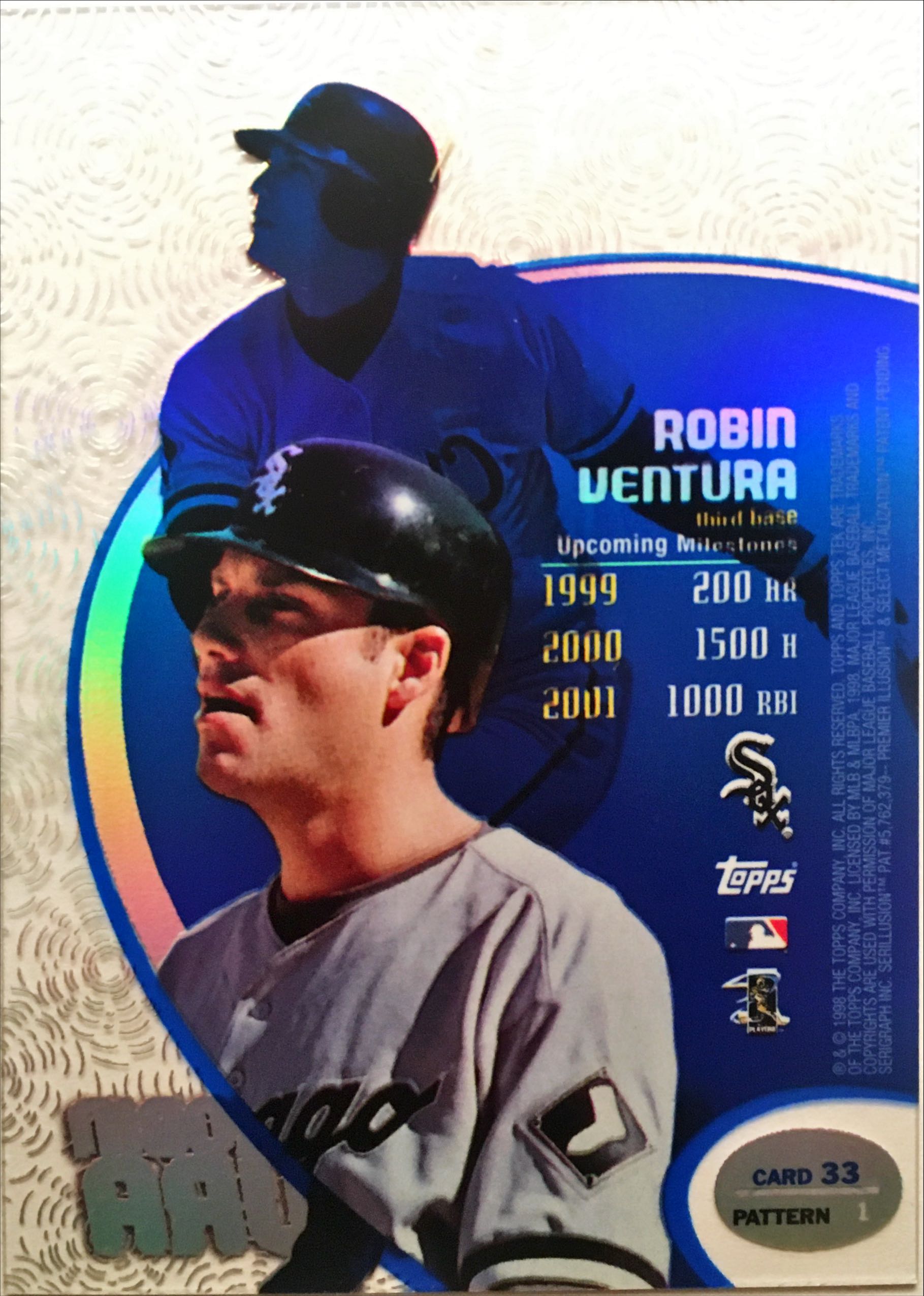 1998 Topps Tek Pattern  1 33 back image