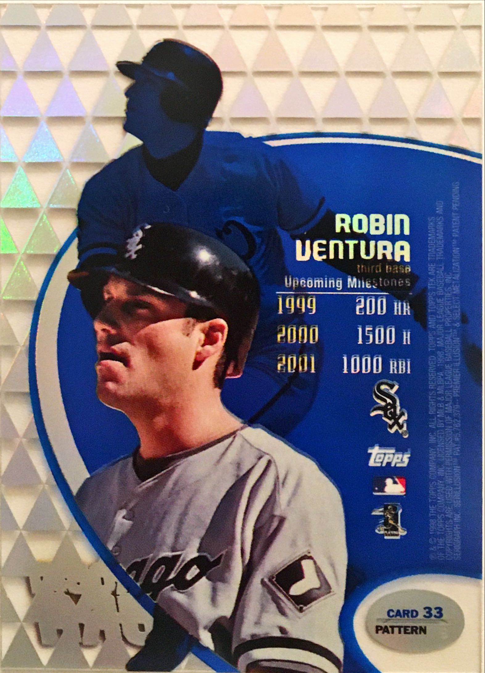 1998 Topps Tek Pattern  5 33 back image