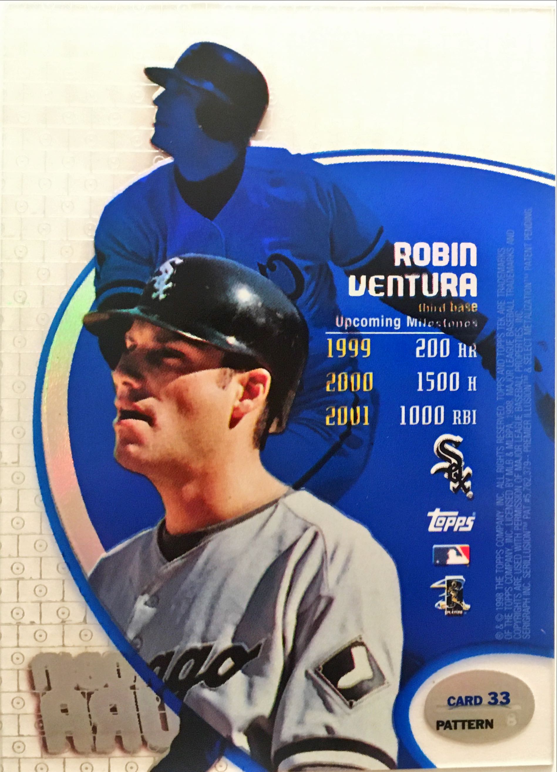 1998 Topps Tek Pattern  8 33 back image