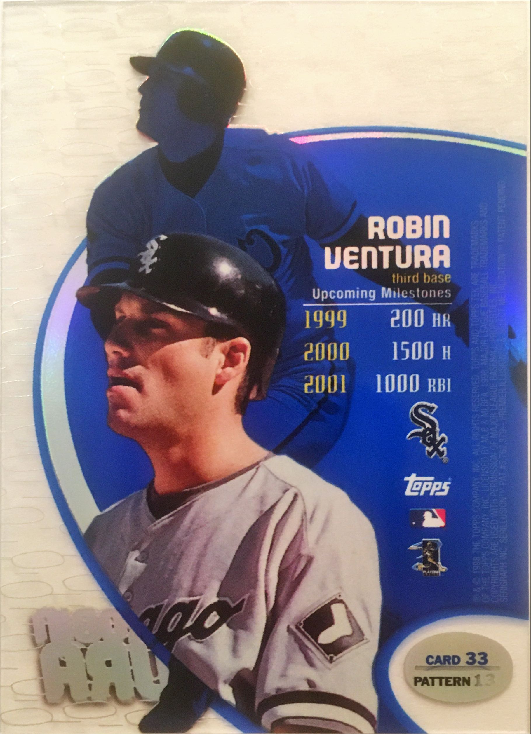 1998 Topps Tek Pattern 13 33 back image