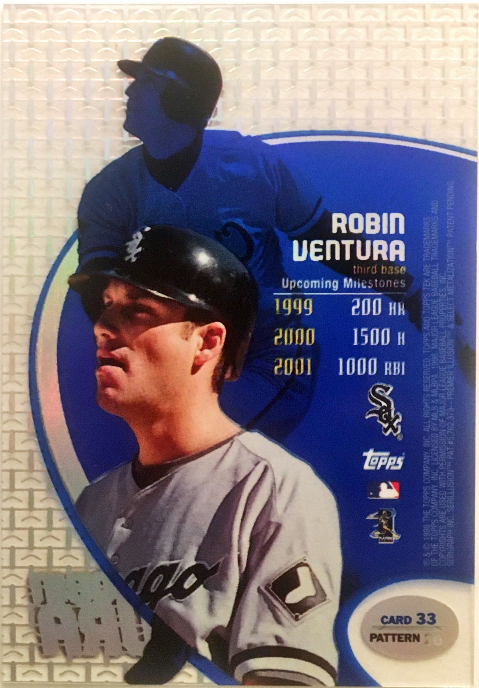 1998 Topps Tek Pattern 20 33 back image