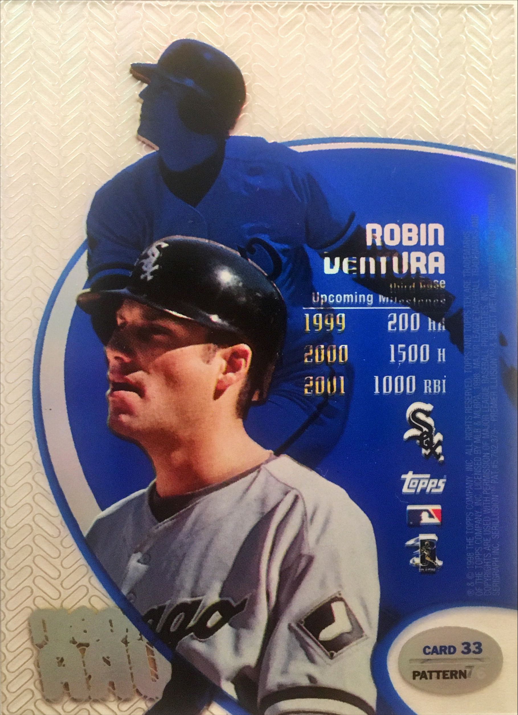 1998 Topps Tek Pattern 76 33 back image