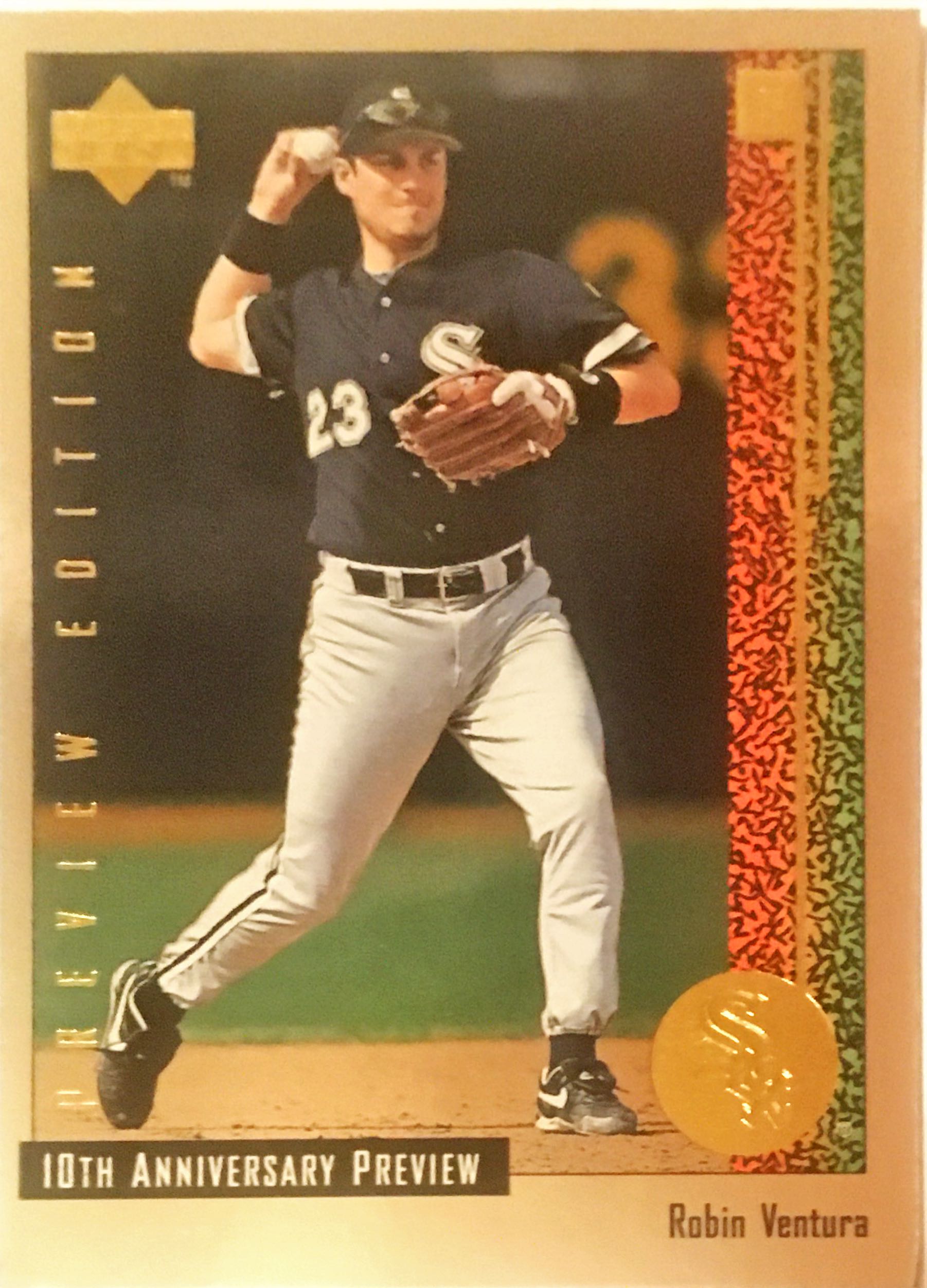 1998 Upper Deck 10th Anniversary Preview Retail 32 front image