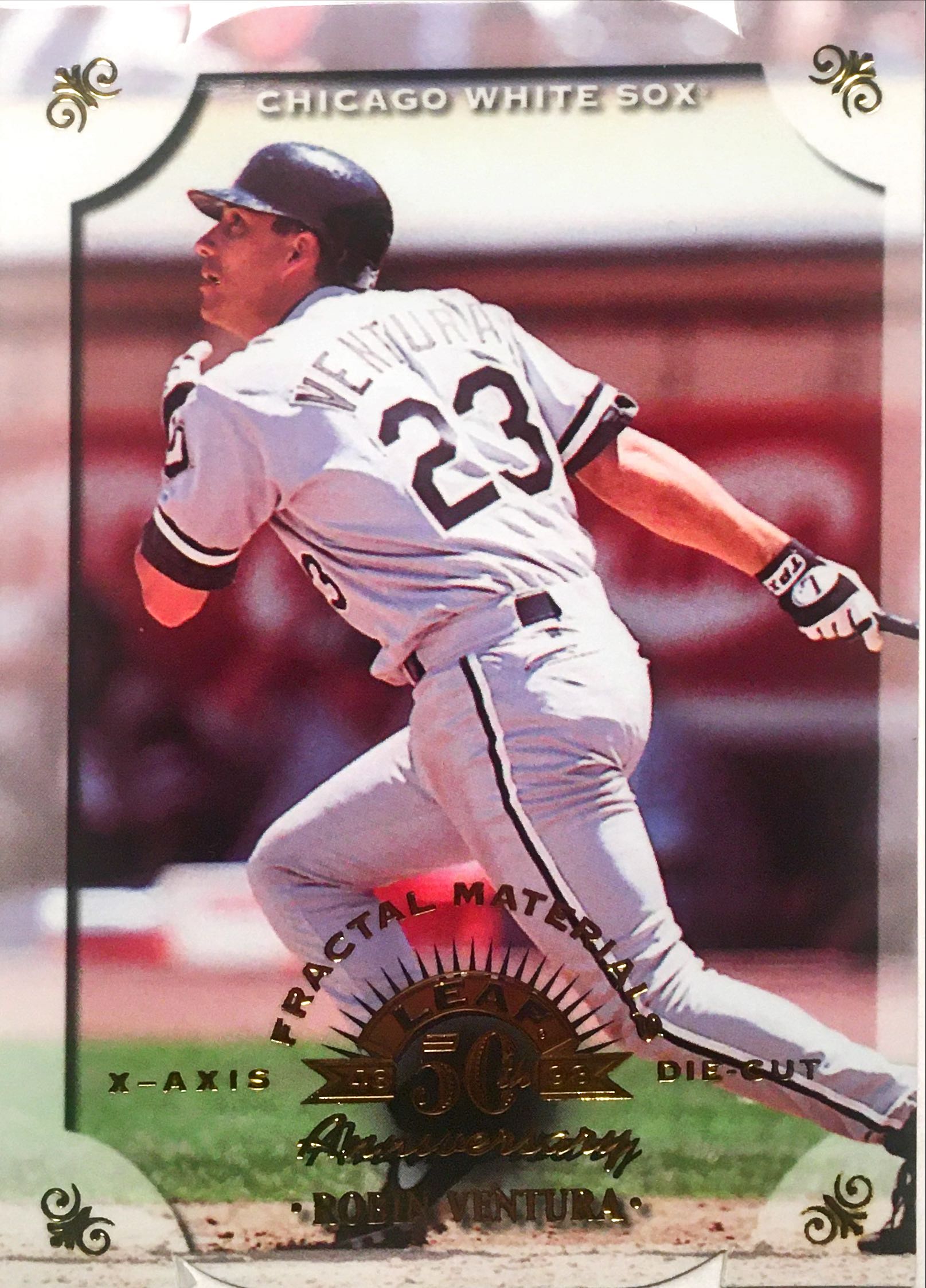 1998 Leaf Fractal Materials Die Cuts 68 front image