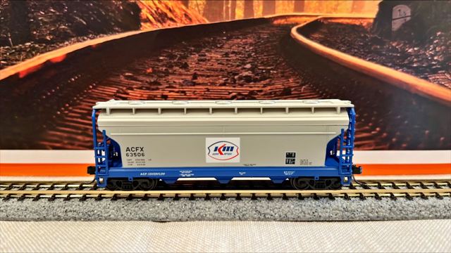 ACF 3560 Covered Hopper - Kerr-McGee